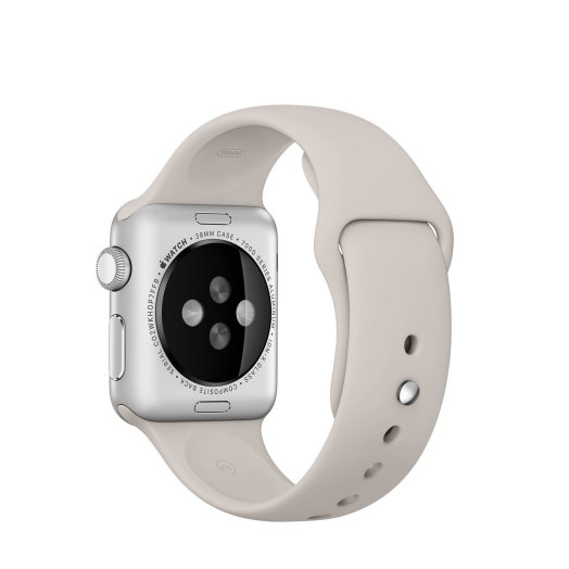 Apple - 38 mm-es kavicsszürke sportszíj