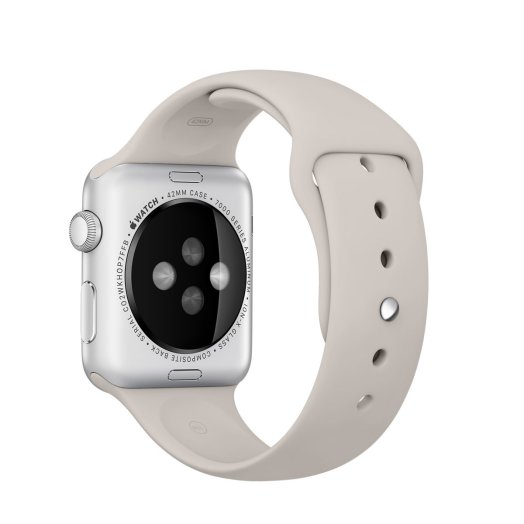 Apple - 42 mm-es kavicsszürke sportszíj