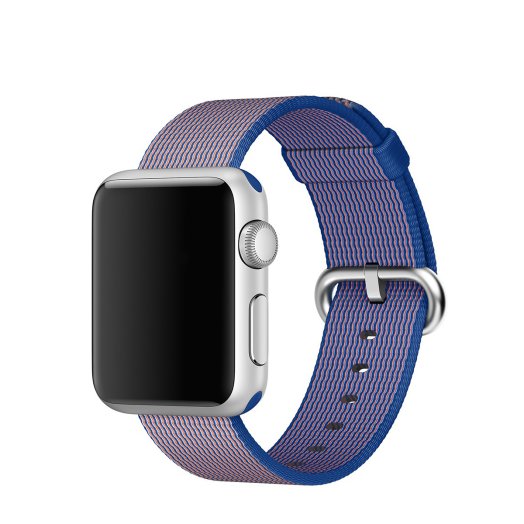 Apple - 38mm-es királykék szőtt műanyag szíj