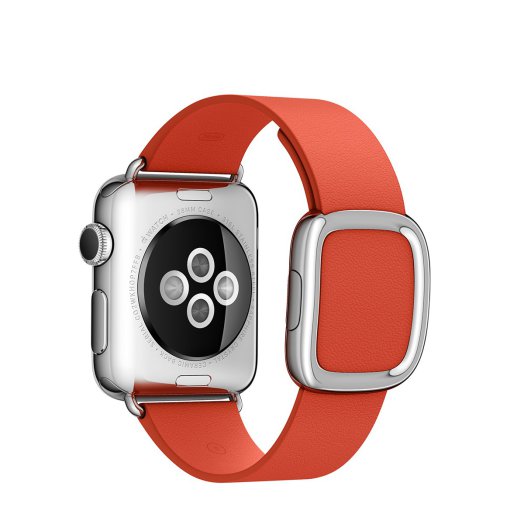 Apple - 38 mm-es Piros szíj modern csattal - nagy
