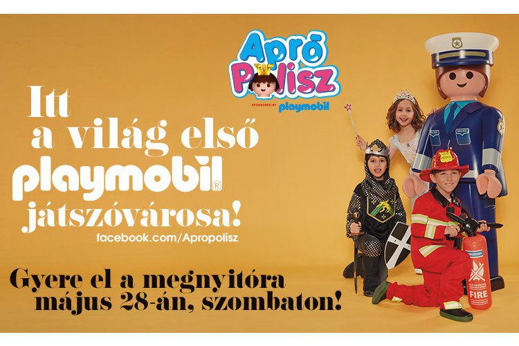 Május 28-án nyit az Aprópolisz!