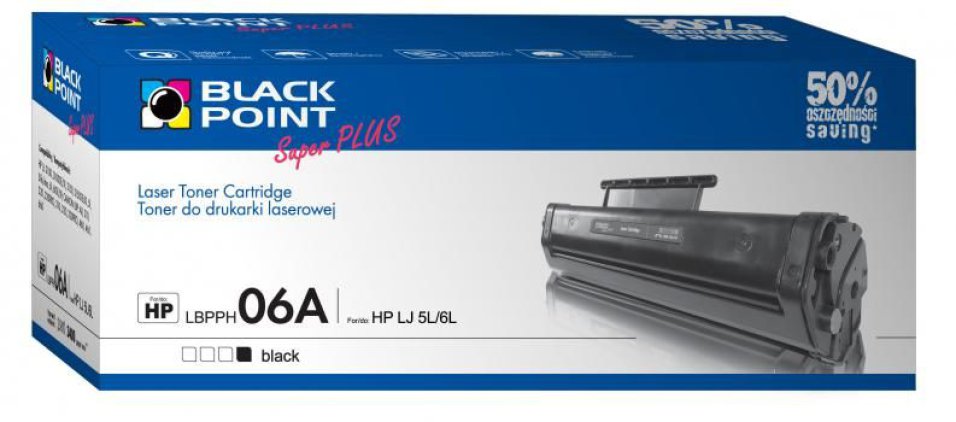 Black Point toner LBPPH06A (HP C3906A) fekete