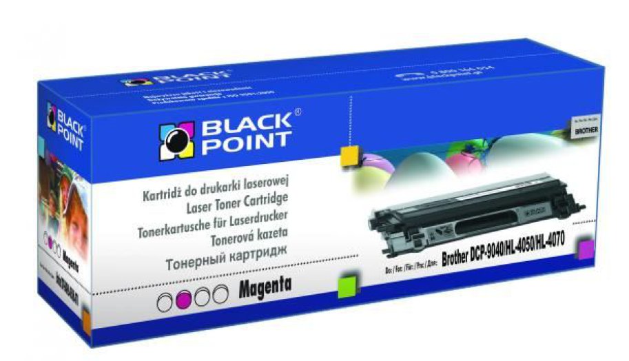 Black Point színes toner LCBPBTN135M (Brother TN-135M / TN-130M) piros