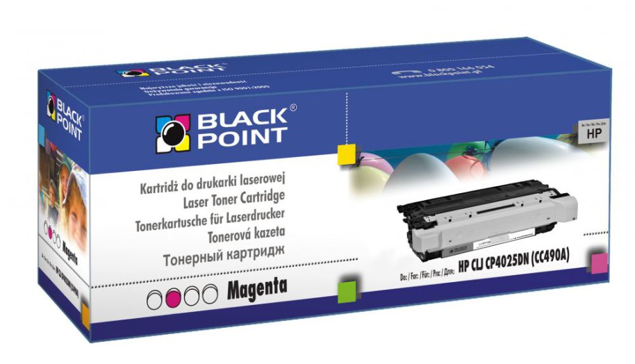 Black Point színes toner LCBPH263M (HP CE263A) piros