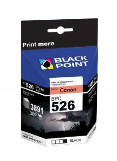 Black Point patron BPC526BK (Canon CLI-526BK) fotó fekete