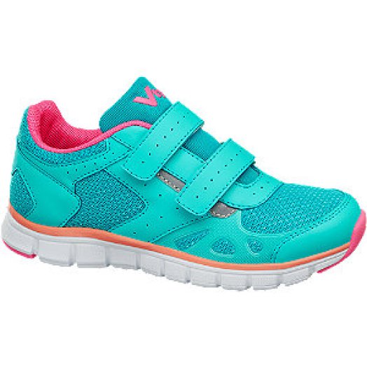 Türkíz tépőzáras sneaker