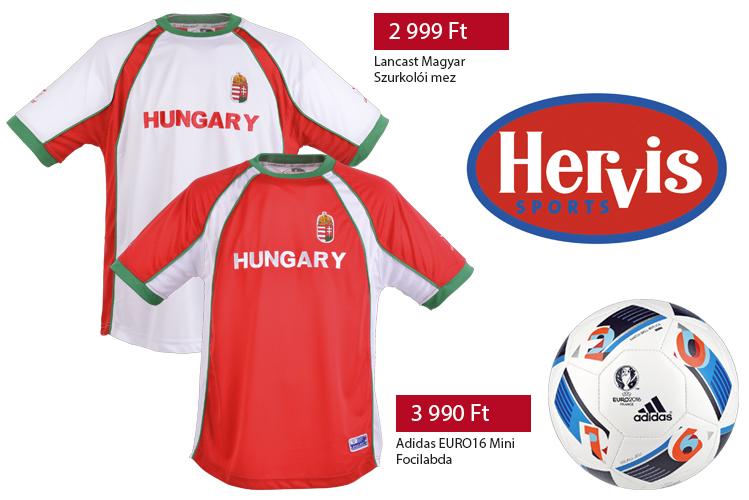 Hervis Foci EB termékek