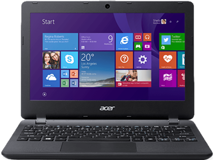Aspire ES1-131 fekete notebook NX.MYGEU.003 (11,6"/N3050/2GB/32GB/Windows 8)
