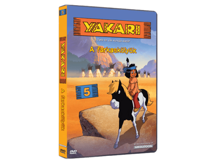 Yakari 5. - A farkaskölyök DVD