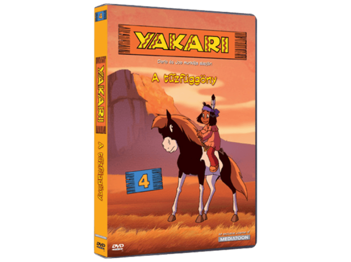 Yakari 4. - A tűzfüggöny DVD