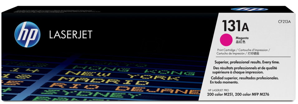 HP CF213A toner, bíbor