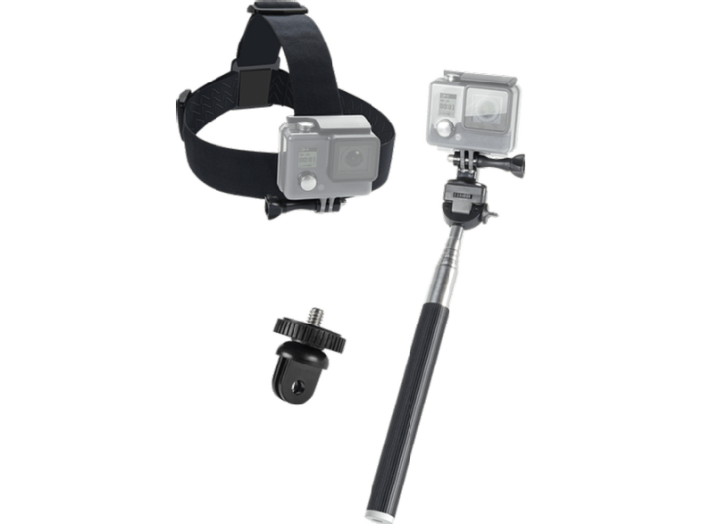 GOPRO kamera rögzítő kezdő csomag fekete (210100BK)