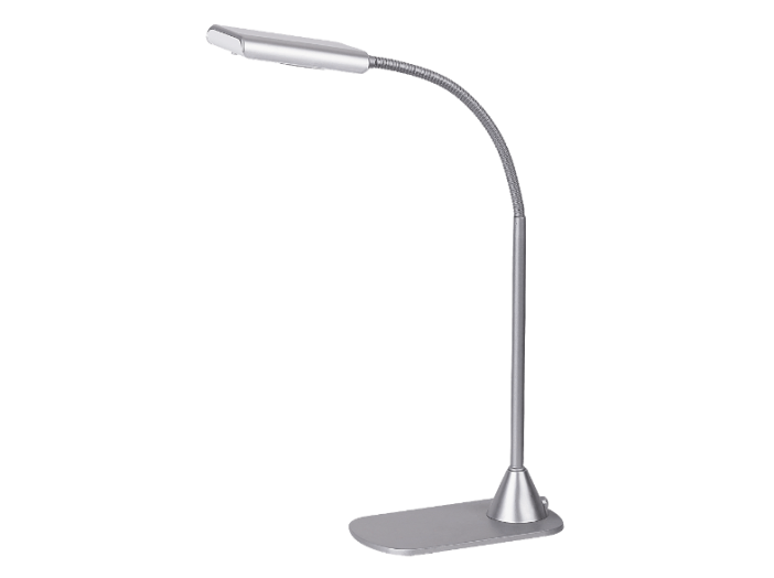 4448 Edward, íróasztali lámpa, LED 6W, ezüst
