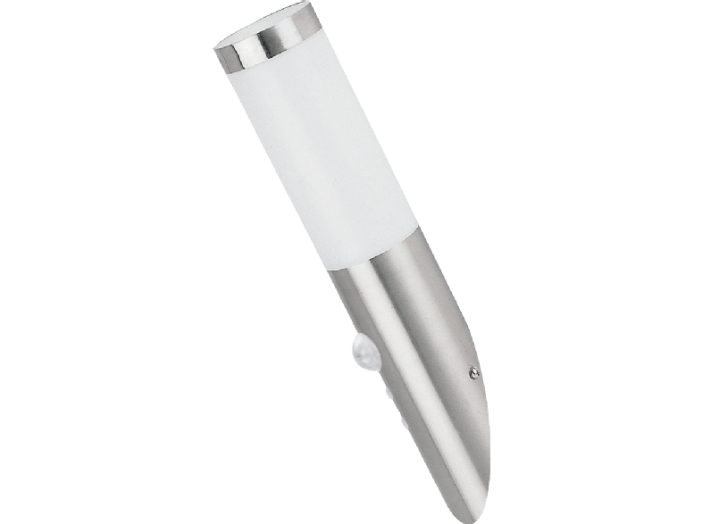 8266 Inox torch, kültéri falikar, mozgásérzékelővel