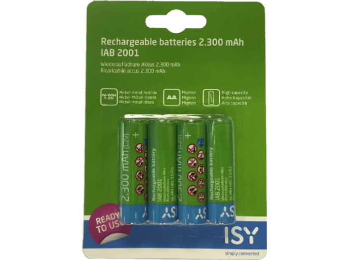 IAB2001 AKKUM. AA 2300MAH 4DB