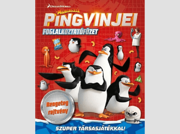 Madagaszkár pingvinjei - foglalkoztatófüzet