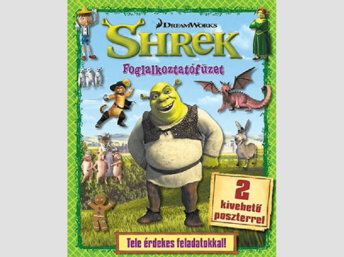 Shrek - foglalkoztatófüzet
