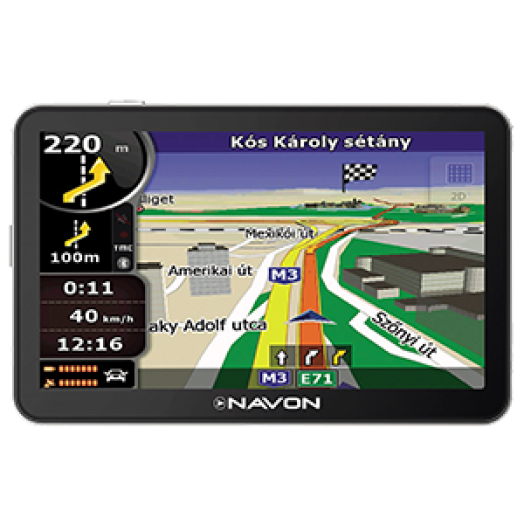 N670 Plus navigáció