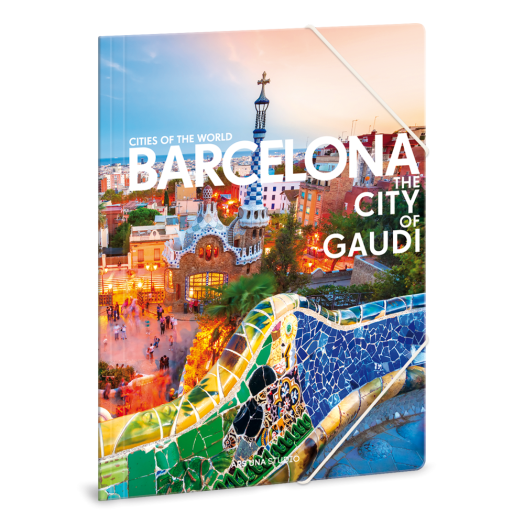 Ars Una Cities Barcelona A4 gumis mappa