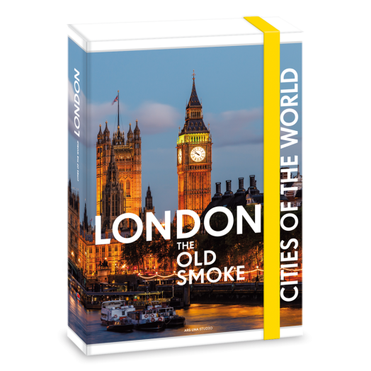 Ars Una Cities London füzetbox A4