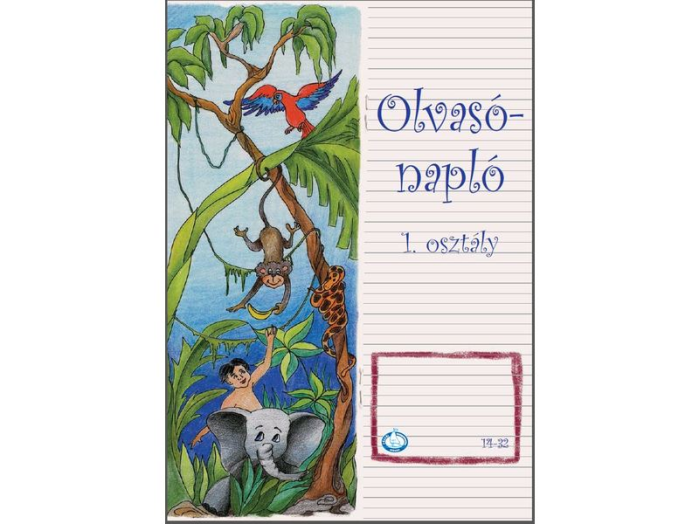 Olvasónapló füzet A5 14-32 1.osztály