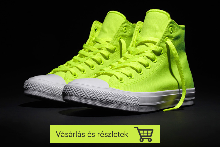 Converse Chuck Taylor cipő neon