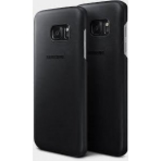 SAMSUNG EF-VG935LBEGWW LEATHER COVER GALAXY S7 EDGE BLACK