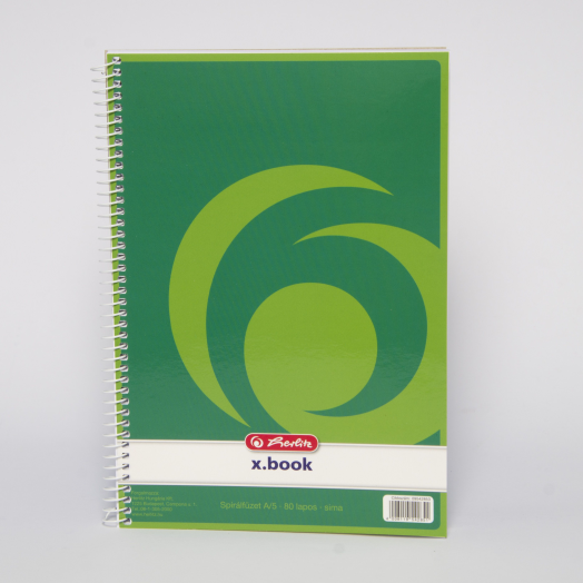 Herlitz spirálfüzet A5 80lap
