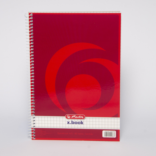 Herlitz spirálfüzet A5 80lap