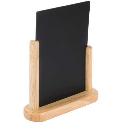 Securit Elegant krétatábla 15x21cm lakkozott bükk
