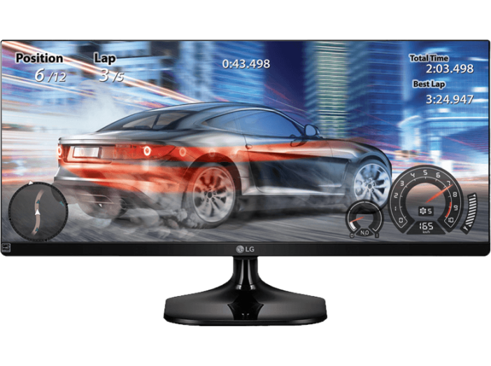 25UM58-P 25" IPS ultrawide monitor DVI, HDMI, D-Sub
