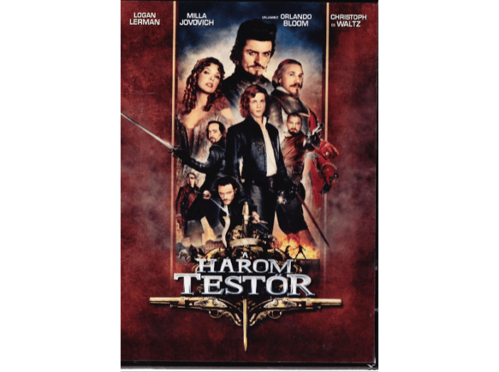 A három testőr DVD