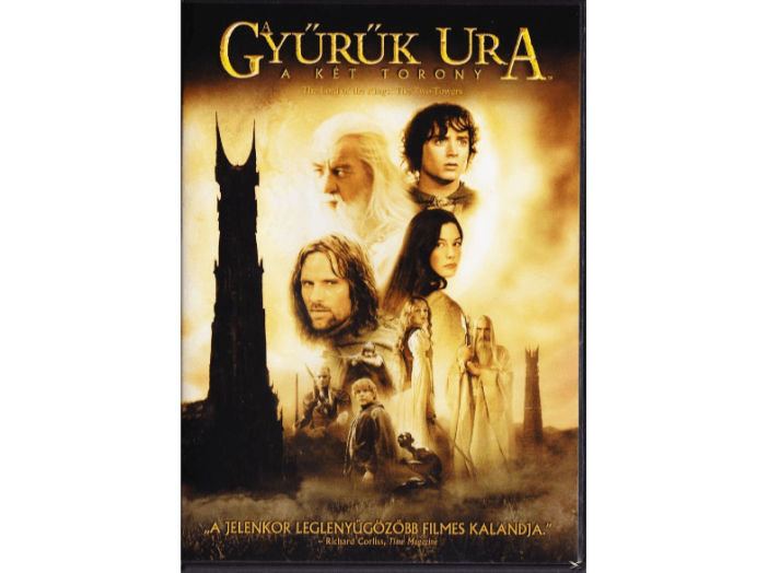 A Gyűrűk Ura - A két torony (mozis változat) DVD