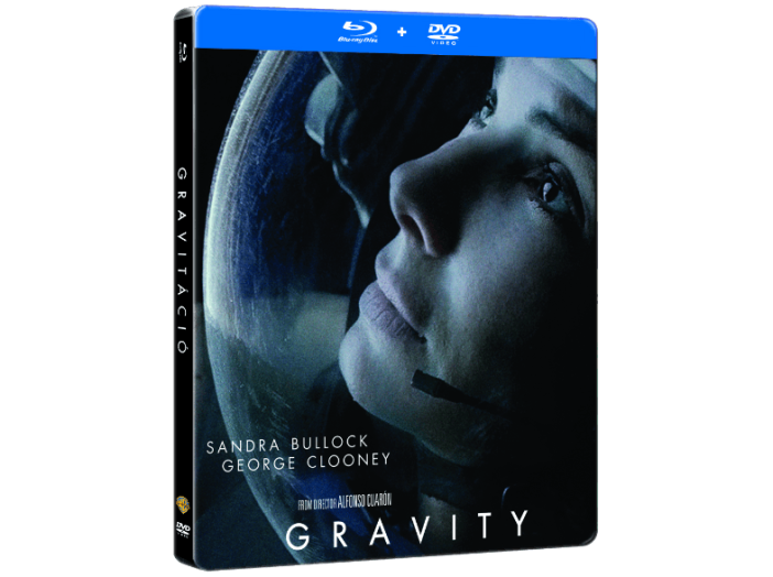 Gravitáció (steelbook) Blu-ray+DVD