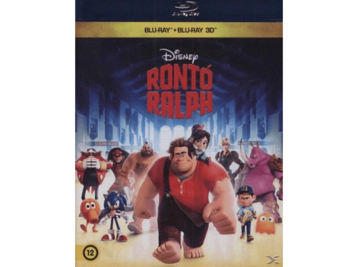 Rontó Ralph 3D Blu-ray+Blu-ray