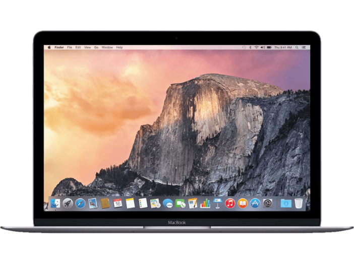 MacBook 12" asztroszürke 2016 (Retina Core M3 1.1GHz/8GB/256GB/Intel HD 515) mlh72mg/a