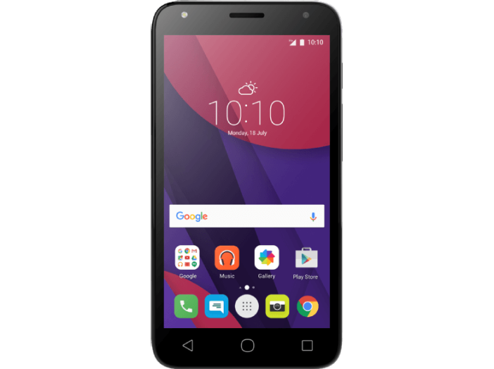Pixi 4 5" DualSIM fekete kártyafüggetlen okostelefon