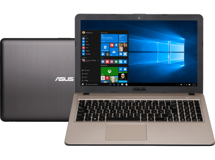 X540-019 fekete notebook (15,6"/Core i3/4GB/500GB/Intel HD/Windows 10)
