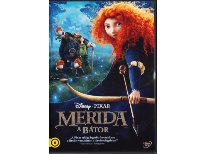 Merida, a bátor DVD