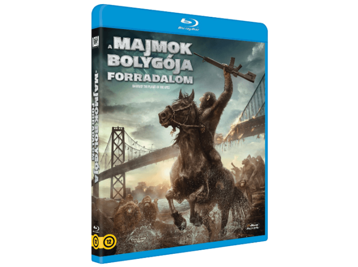 A majmok bolygója - Forradalom Blu-ray