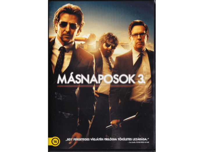 Másnaposok 3. DVD