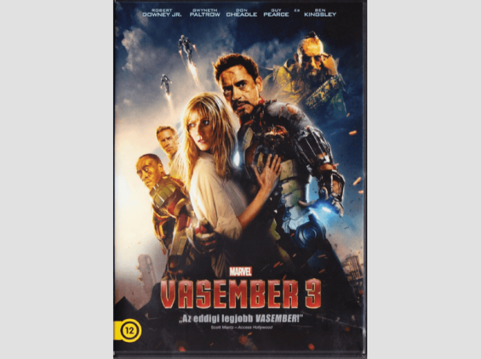 Iron Man - Vasember 3. DVD