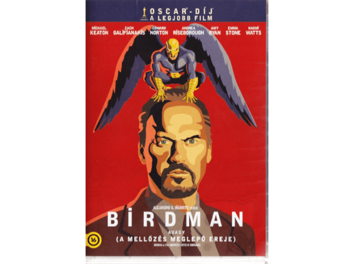 Birdman avagy (A mellőzés meglepő ereje) (piros borítós) DVD