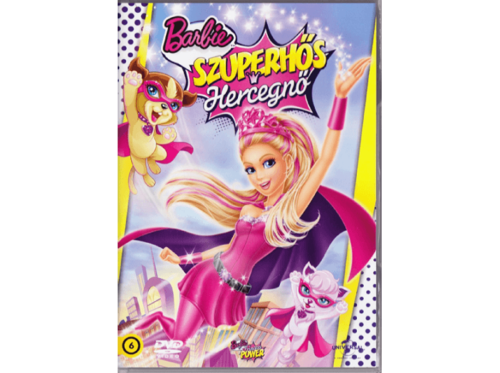 Barbie - Szuperhős hercegnő DVD