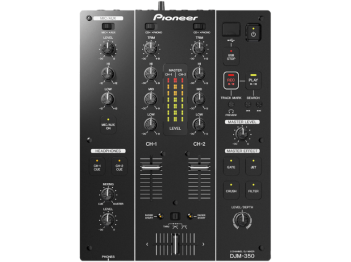 DJM-350 2 csatornás DJ keverő