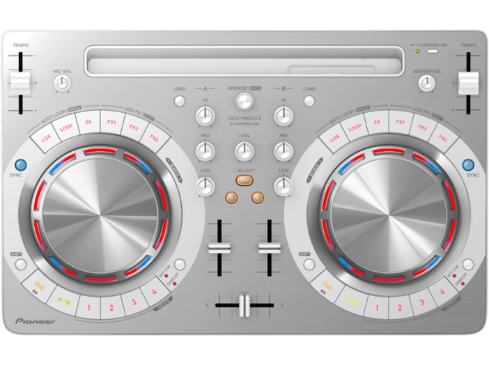 DDJ-WEGO3-W DJ controller, fehér