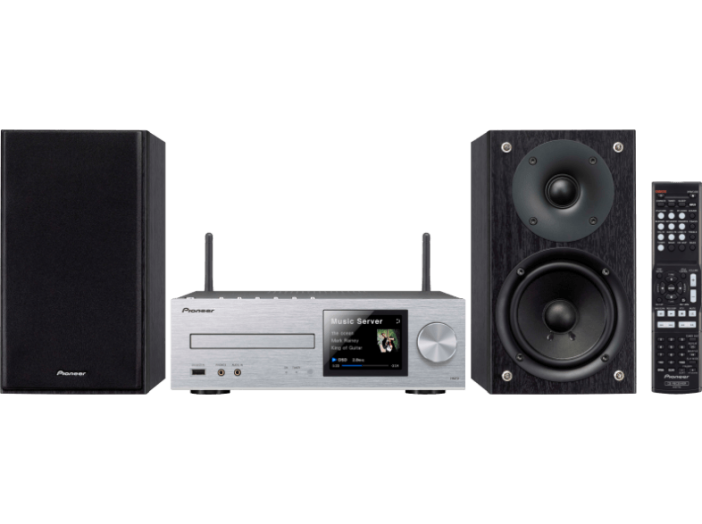 X-HM72-K micro hifi, ezüst
