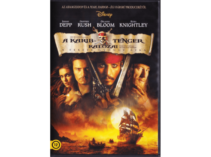 A Karib-tenger kalózai 1. - A fekete gyöngy átka DVD