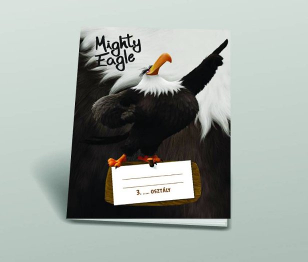 Iskolai füzet, 3.oszt. vonalas [12-32], A5, 32 lap, ANGRY BIRDS MOVIE - Mighty Eagle
