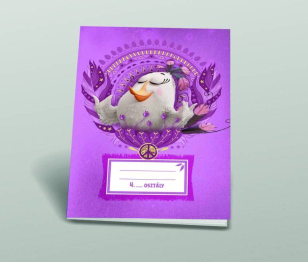 Iskolai füzet, kockás [27-32], A5, 32 lap, ANGRY BIRDS MOVIE - Relax